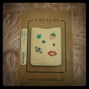 Coach phone wallet
